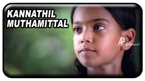 War, family, musical, drama actors : Kannathil Muthamittal Tamil Movie Scenes | Keerthana ...