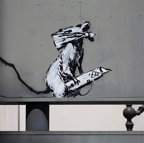 New Banksy Stencil Art Is Causing A Riot In Paris 2018