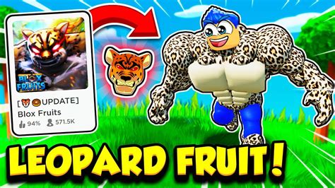 I Bought Leopard Fruit In The New Blox Fruits Update Youtube