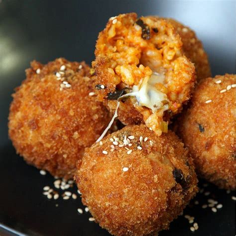 Fried Kimchi Rice Balls The Best Video Recipes For All