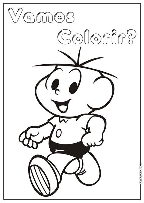 Desenhos Do Cebolinha Para Colorir