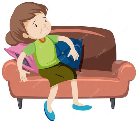 Exhausted Womans Clip Art Library