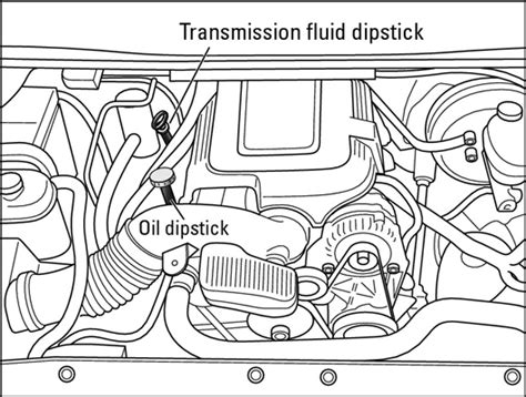 How To Check A Vehicles Transmission Fluid Dummies