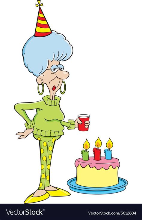 90th Birthday Parties Funny Birthday Cakes Birthday Cartoon Birthday