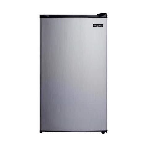 Magic Chef 3 2 Cu Ft Mini Fridge In Stainless Steel Without Freezer