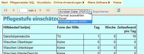 Ein beispiel für eine ressource könnte z. Hilfe zur Einschätzung der Pflegebedürftigkeit