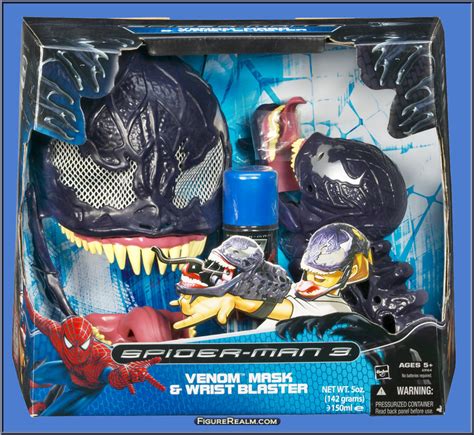 Venom Mask Spider Man 3 Movie Role Playing Hasbro Action Figure