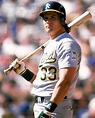 Not in Hall of Fame - 19. Jose Canseco