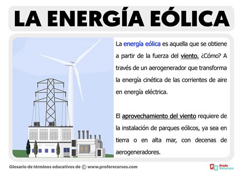 Qué Es La Energía Eólica