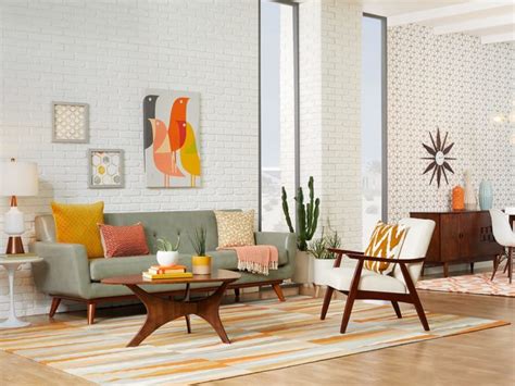 20 Beautiful Examples Of A Mid Century Modern Living Room