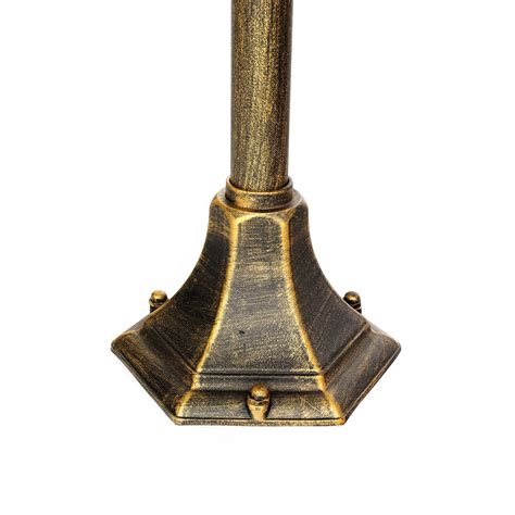 Kaemingk garten stehlampe 58cm mit e27 fassung. Elegante Stehlampe Gold Antik für Außen E27 106cm IP43 ...