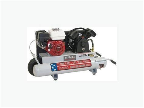 King Canada Kc 5510g1 10 Gallon 55 Hp Gas Honda Air Compressor I