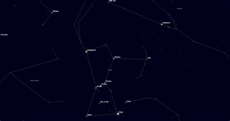 Orion Constellation Finding Your Way Around The Hunter In The Sky