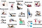 Names Of Fitness Exercises