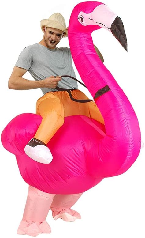 kooy inflatable costume for adult inflatable flamingo costume inflatable halloween party
