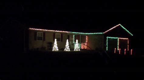 Christmas Lights To Music 2009 34th Street Overture Youtube