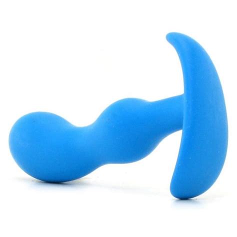 Mood Naughty Silicone Anal Plug Large Blue Sex Toys At Adult