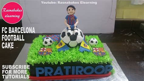 27045 football soccer creative cake art sports cakes. fc barcelona football cake design:Fcb Barca soccer barcelonafc cake ideas - YouTube