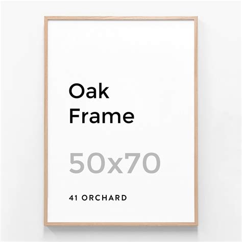 Oak Frame 50 X 70cm Solid Wood Picture Frames 41 Orchard