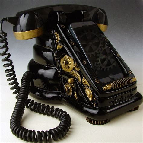 Iretrofone Steampunk Iphone Handset Steampunk Phone Vintage Phones