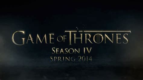 Game Of Thrones Season 4 Trailer Unveiled
