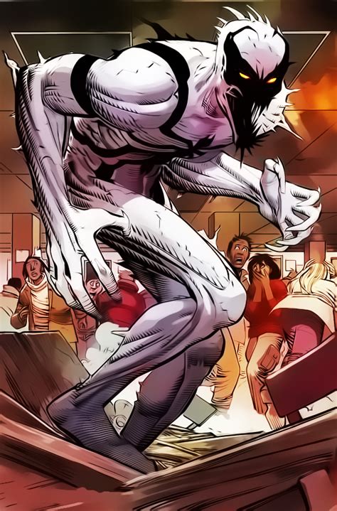 Anti Venom By Aspersio On Deviantart Anti Venom Marvel Symbiotes Marvel John Romita Jr Art