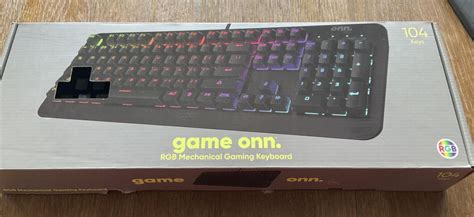 Onn Gaming Keyboard Onn 100004357 Onn Gaming Mechanical Keyboard With