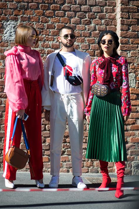 Yes The Milan Fashion Week Street Style Spring 2018 Was Really Good