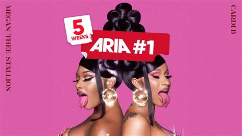 Cardi Bs Fifth Top 1 On The Aria Singles Chart With Wap