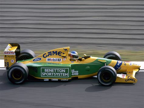 Benetton B192 1992 Race Car Racing Vehicle Supercar Formula 1