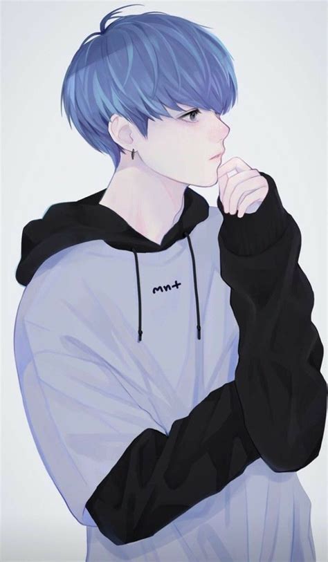 Pin By Swang Woo On Profile Cool Anime Guys Drawing People Cute Anime Guys