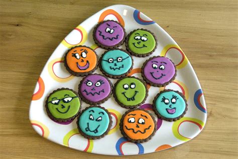 Silly Face Cookies