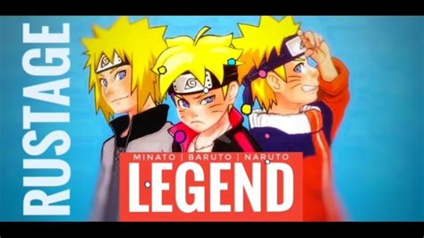 Rustage Legend Minato Naruto And Boruto Rap Karaoke Youtube
