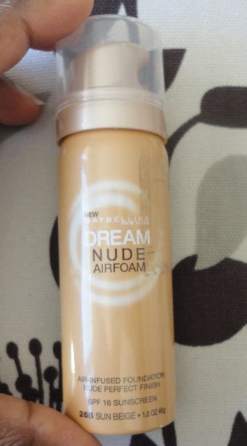Maybelline Dream Nude Airfoam Foundation Review