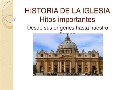 Historia De La Iglesia Tabla De Tiempo Ppt