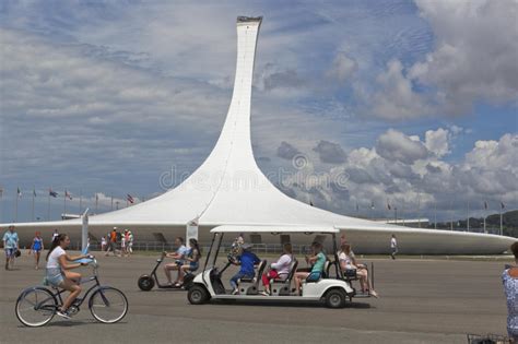 Transport In Sochi Olympic Park Velomobiles And Electric Cars