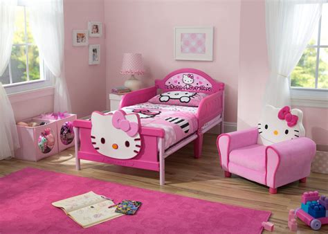 Hello Kitty Plastic 3d Toddler Bed Hello Kitty Bedroom Toddler Beds