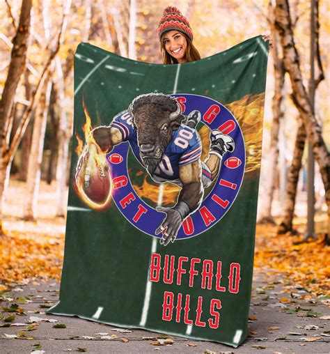 Buy Buffalo Bills American Football Team Fleece Blanket Player With