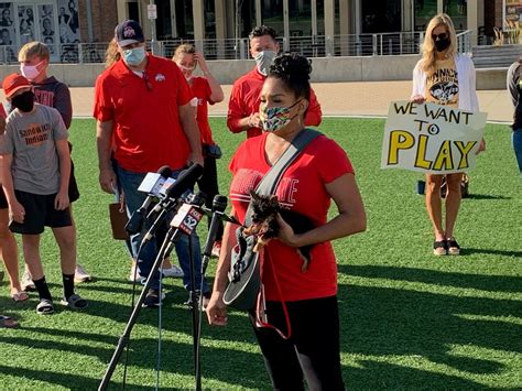 Sights And Sounds Parents Ask For Answers At Big Ten Rally