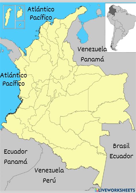 Ejercicio Interactivo De Mapa De Colombia Porn Sex Picture