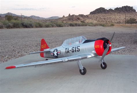 At 6 Texan 5 Ch 24ghz 1370mm Electric Rc Rc Airplane Plane Ready To