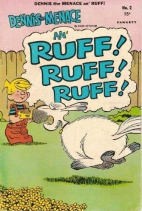 Dennis The Menace And Ruff 2 Fawcett Publications