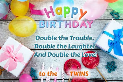 Happy Birthday Twins Images Wishes And Quotes Happy Birthday Pictures