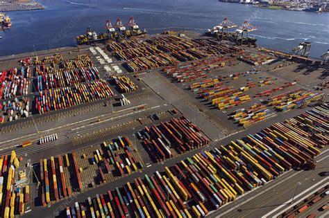 Port Elizabeth Container Yard Nj Stock Image C0503715 Science