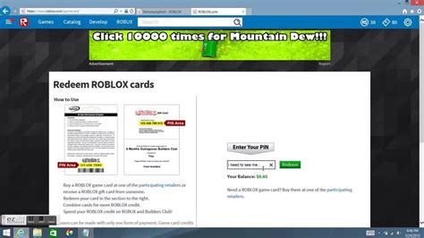 How to redeem your Roblox gift card code - YouTube