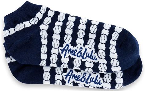 Ame & Lulu Meet Your Match Tennis Socks (Tennis Ball Overlap)