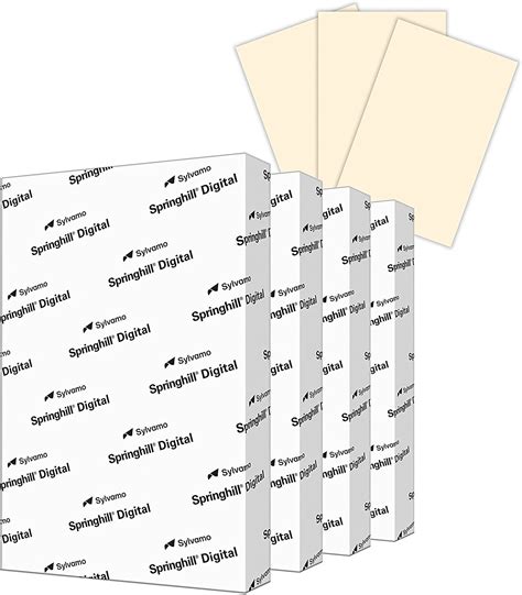 Springhill 11 X 17 Ivory Colored Cardstock Paper 110lb