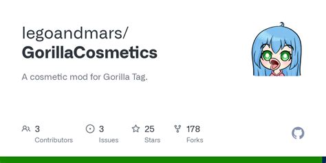 github legoandmars gorillacosmetics a cosmetic mod for gorilla tag