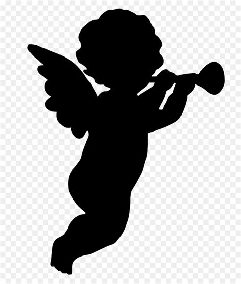 Angel Silhouette Angels Sing Png Download 800800 Free