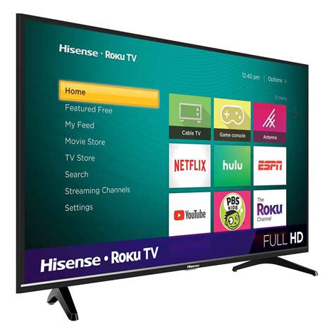 Hisense 40 Class 1080p Fhd Led Roku Smart Tv